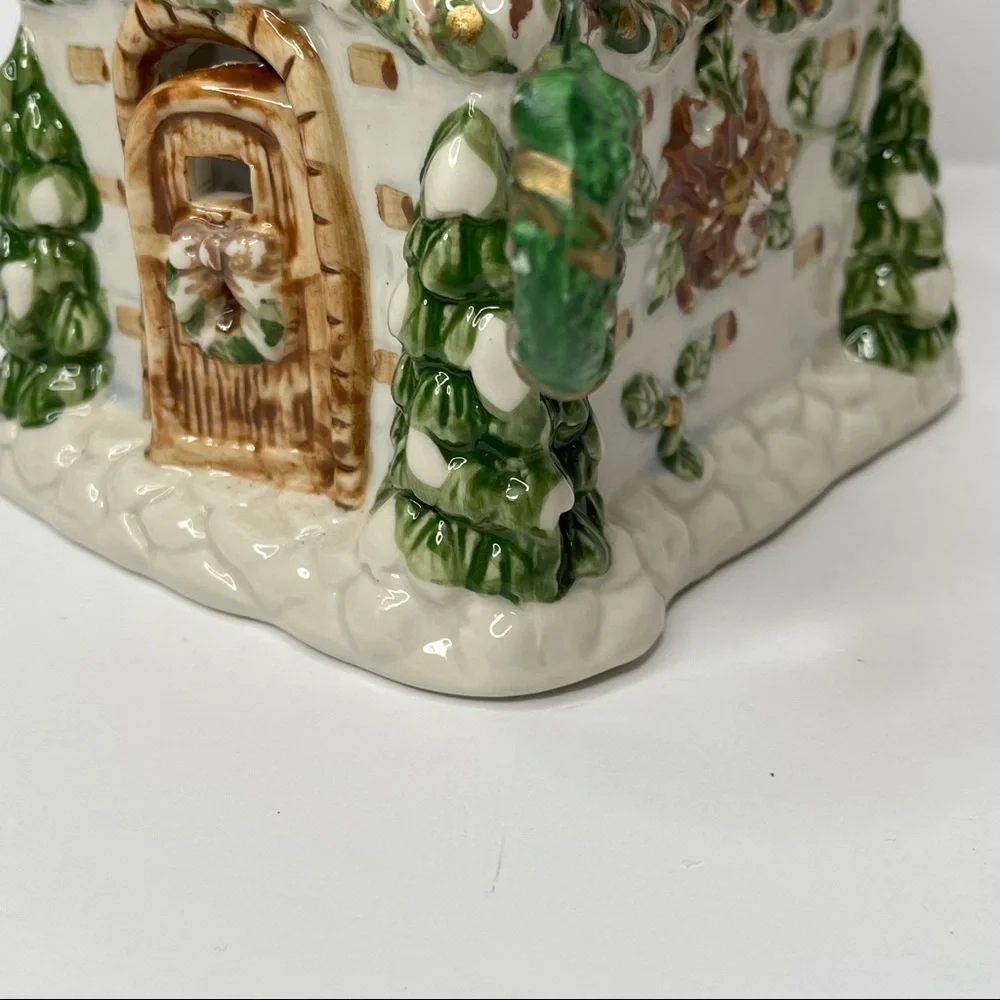 Porcelain Luminary Holiday House‎